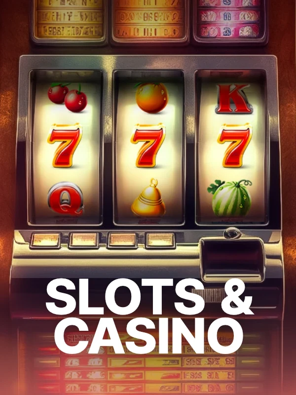 Tarjeta de juego con arte elegante y enfoque de casino en vivo.